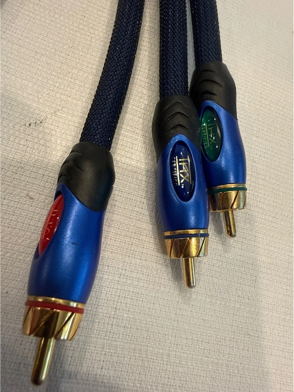 Monster THX Certified RCA Audio Cables - High-Quality 3-Pair Set